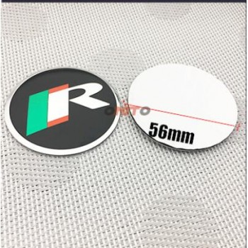 4Pcs R logo Emblem Car Wheel Center Hub Covers Caps R Badge 58MM For XJ XF XK X-TYPE Car Wheel Center Caps Emblem Badge cover