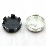 20pcs 60MM black/silver Car Wheel Center Caps Hubs covers emblem For 106 107 206 207 307 308 406 407 styling
