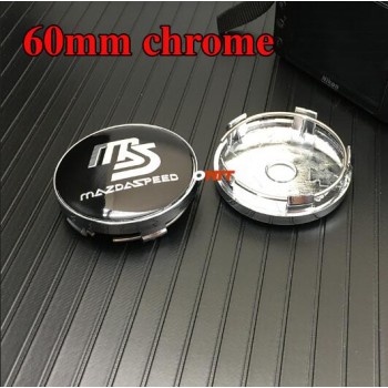 4pcs black/silver 60mm wheel center rim hub caps for ms 2 3 5 6 CX-5 CX-7 CX-9 RX8 626 323 ms mazdaspee SPORT Accessories