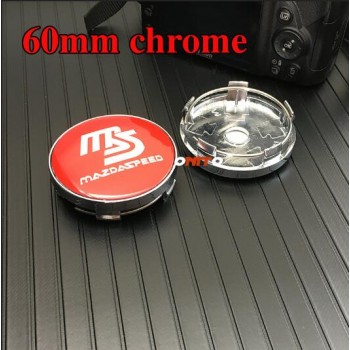 4pcs black/silver 60mm wheel center rim hub caps for ms 2 3 5 6 CX-5 CX-7 CX-9 RX8 626 323 ms mazdaspee SPORT Accessories