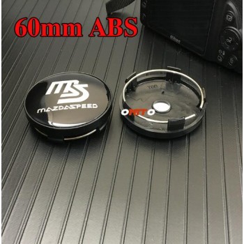 4pcs black/silver 60mm wheel center rim hub caps for ms 2 3 5 6 CX-5 CX-7 CX-9 RX8 626 323 ms mazdaspee SPORT Accessories