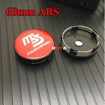 4pcs black/silver 60mm wheel center rim hub caps for ms 2 3 5 6 CX-5 CX-7 CX-9 RX8 626 323 ms mazdaspee SPORT Accessories