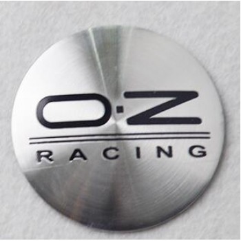 4PCS 60mm 2.36inch OZ OZ Racing Car logo Badge Emblem Wheel hub Caps accessories Modified Auto wheel center covers Chrome