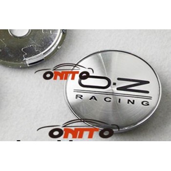 4PCS 60mm 2.36inch OZ OZ Racing Car logo Badge Emblem Wheel hub Caps accessories Modified Auto wheel center covers Chrome