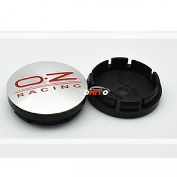 4PCS 60mm 2.36inch OZ OZ Racing Car logo Badge Emblem Wheel hub Caps accessories Modified Auto wheel center covers Chrome