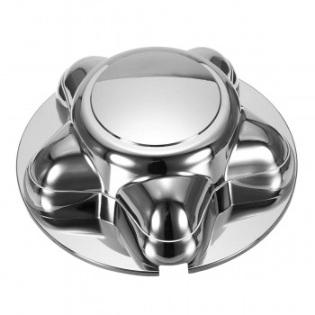 4Pcs 7 Chrome Wheel Center Hub Caps 5 Lug Rim Cover for Ford F150 1997 -2003 Anti?Rust Waterproof Increase Rigidity protective