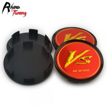 Rhino Tuning 51mm 4PC Car Styling Wheel Center Hub Caps VS Work For Accord Cruze Focus Fusion Mustang Highlander Camry Yaris 848