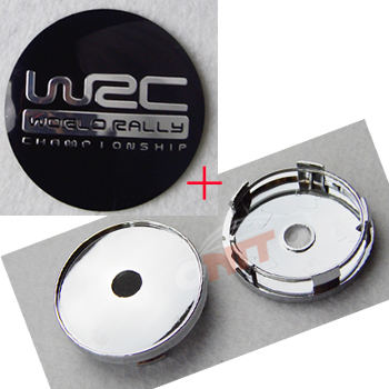 4pcs Free shipping 60mm wrc logo car emblem Wheel Center Hub Caps Dust-proof Badge logo covers auto accessories WRC Grid
