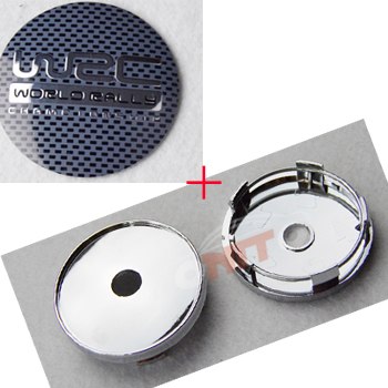 4pcs Free shipping 60mm wrc logo car emblem Wheel Center Hub Caps Dust-proof Badge logo covers auto accessories WRC Grid