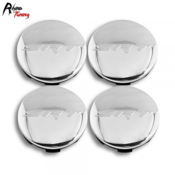 Rhino Tuning 4PCs 63mm(56mm) SRT Car Wheel Hub Center Caps for Grand Challenger Charger 314