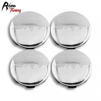 Rhino Tuning 4PCs 63mm(56mm) SRT Car Wheel Hub Center Caps for Grand Challenger Charger 314