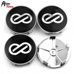 Rhino Tuning 4PCs 69mm Enkei Auto Wheel Hub Center Caps Emblem 36136783536 For 535xi E68 E39 E81 E88 E89 E83 14132