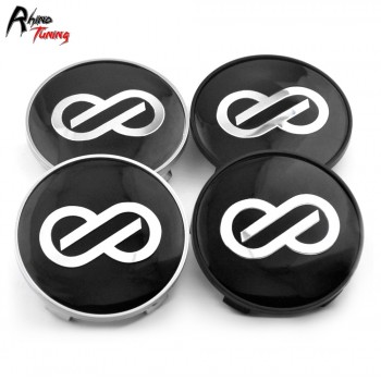 Rhino Tuning 4PCs 69mm Enkei Auto Wheel Hub Center Caps Emblem 36136783536 For 535xi E68 E39 E81 E88 E89 E83 14132