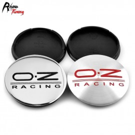 Rhino Tuning 4pcs 55mm(52mm) OZ Racing Emblem M582 Car Wheel Center Caps For Superturismo-LM PCD Auto Rim Hub Cap 116