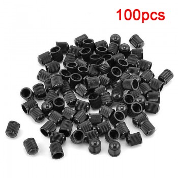 100pcs Car Wheel Tire Valve Stem Caps Center Cap Air Dust Cover The Valve Cap for Bike Truck Motorcycle Electric Bicycles