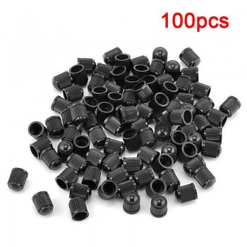 100pcs Car Wheel Tire Valve Stem Caps Center Cap Air Dust Cover The Valve Cap for Bike Truck Motorcycle Electric Bicycles