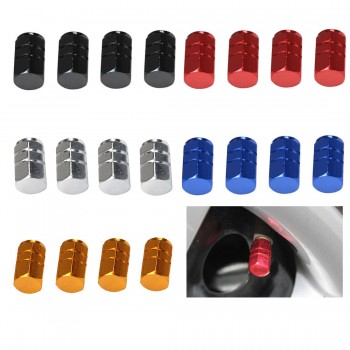 Theftproof Aluminum Car Wheel Tires Valves Tyre Stem Air Caps Airtight Cove 4pcs/set