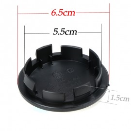 Hub Logo Emblem 5.5cm Wheel Center Cap Hub Cover for VW Volkswagen Golf Jetta Passat GTI R32 Bora 6N0 601 171