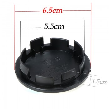 Hub Logo Emblem 5.5cm Wheel Center Cap Hub Cover for VW Volkswagen Golf Jetta Passat GTI R32 Bora 6N0 601 171