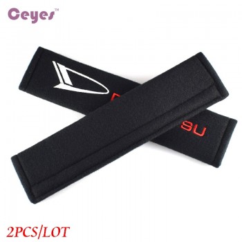 Seat Belt Cover Pure Cotton Car Styling Case For Daihatsu Sirion Pico Materia Copen Esse Altis Accessories Car-Styling 2pcs/lot
