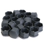 20Pcs 17mm Car Wheels Auto Hub Screws Cover Nuts Caps Bolt Rims Exterior Decoration Protector For VW /Audi /Skoda /Seat