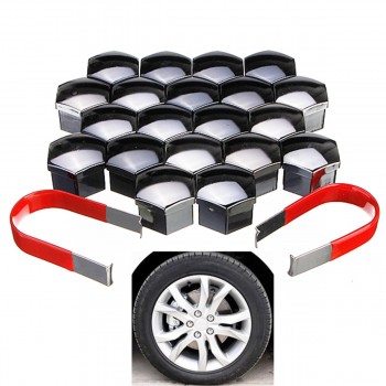 20pcs 19mm Car Styling Tyre Wheel Hub Covers Caps Bolts Covers Nuts Alloy Wheel Protector