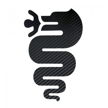 Car sticker for alfa romeo 159 147 156 giulietta 147 159 mito badge waterproof Python lines protector Car outdoor