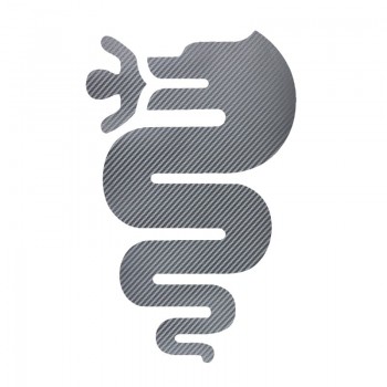 Car sticker for alfa romeo 159 147 156 giulietta 147 159 mito badge waterproof Python lines protector Car outdoor
