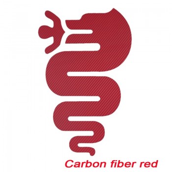 Car sticker for alfa romeo 159 147 156 giulietta 147 159 mito badge waterproof Python lines protector Car outdoor