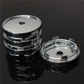 4PCs Car Van Alloy Wheel Center Hub Cap Sticker Plastic 60MM Tyre Troms Replacement Wheels Accessories
