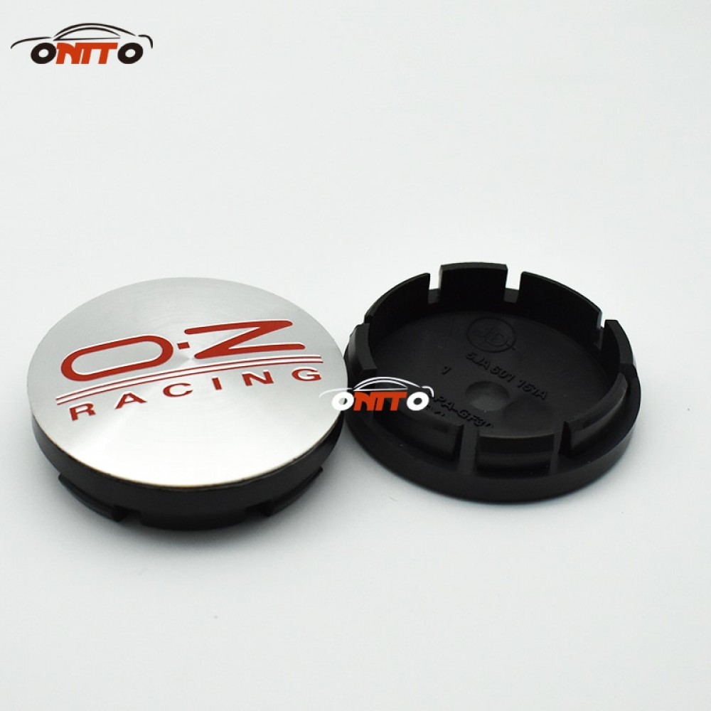 4PC Silvery 56mm oz// o.z racing wheel cap Alloy Car Wheel Center Caps Emblem badge cover label Auto Styling For all car model