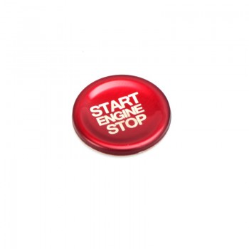 Car-styling Accessories Aluminum dedicated a key to for Alfa romeo Giulia Stelvio start button decorative ignition Stickers