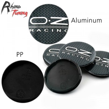 Rhino Tuning 4pcs 55mm(52mm) OZ Racing Car Wheel Center Caps M582 Emblem For Alleggerita Ultraleggera Superturismo Rim Cap 123