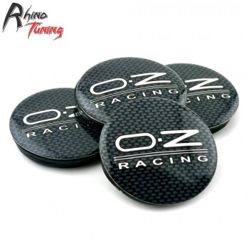 Rhino Tuning 4pcs 55mm(52mm) OZ Racing Car Wheel Center Caps M582 Emblem For Alleggerita Ultraleggera Superturismo Rim Cap 123