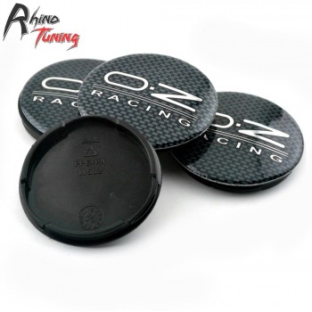 Rhino Tuning 4pcs 55mm(52mm) OZ Racing Car Wheel Center Caps M582 Emblem For Alleggerita Ultraleggera Superturismo Rim Cap 123
