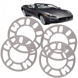 4Pcs 5mm Wheel Spacers Shims Plate Alloy Aluminum 4 amp; 5 Stud for Autocar Universal