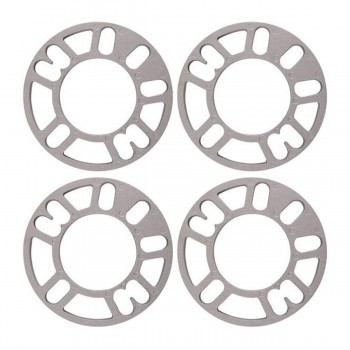 4Pcs 5mm Wheel Spacers Shims Plate Alloy Aluminum 4 amp; 5 Stud for Autocar Universal
