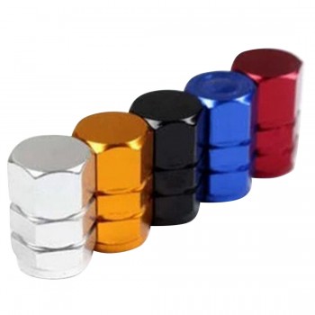 Hot Sale Theftproof Aluminum Car Wheel Tires Valves Tyre Stem Air Caps Airtight Cove 4pcs/set