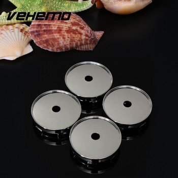 4Pcs 60mm Car Auto Vehicle Steering Wheel Center Hub Caps Cover Cap Sticker Tyre Trims Replacement Wheels Accessories Universal
