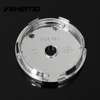 4Pcs 60mm Car Auto Vehicle Steering Wheel Center Hub Caps Cover Cap Sticker Tyre Trims Replacement Wheels Accessories Universal