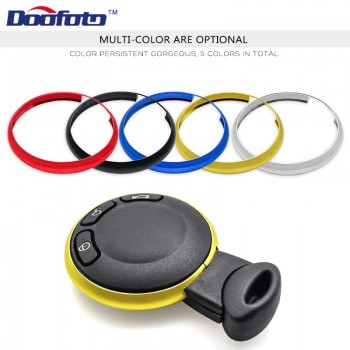 Doofoto Hot Sale Car Styling Key Protector Ring For Bmw Mini Cooper E60 E39 E36 E30 X5 R56 Cover Aluminum Alloy Auto Accessories