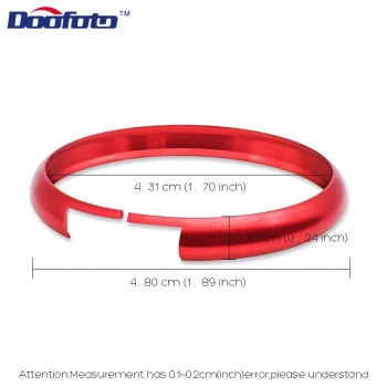 Doofoto Hot Sale Car Styling Key Protector Ring For Bmw Mini Cooper E60 E39 E36 E30 X5 R56 Cover Aluminum Alloy Auto Accessories
