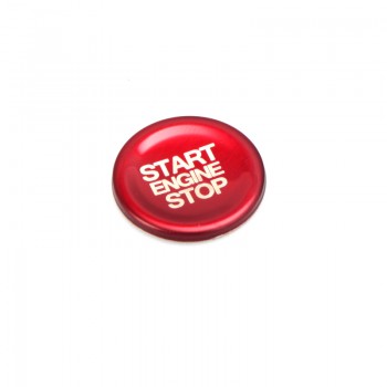 New Start Stop Push Button Ignition Key Hole Decoration Ring Engine Power Switch Trim Sticker Fit For Alfa romeo Giulia Stelvio