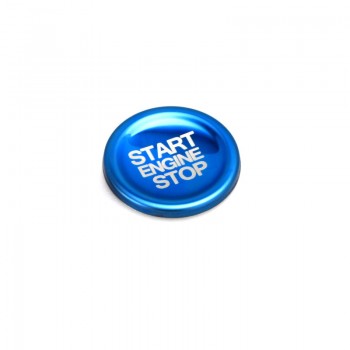 New Start Stop Push Button Ignition Key Hole Decoration Ring Engine Power Switch Trim Sticker Fit For Alfa romeo Giulia Stelvio
