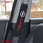 Seat Belt Cover Car Styling Pure Cotton Case For Opel Astra H G J Insignia Mokka Zafira Corsa Vectra C D Accessories Car-Styling