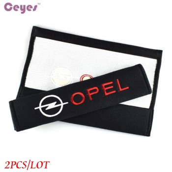 Seat Belt Cover Car Styling Pure Cotton Case For Opel Astra H G J Insignia Mokka Zafira Corsa Vectra C D Accessories Car-Styling