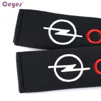 Seat Belt Cover Car Styling Pure Cotton Case For Opel Astra H G J Insignia Mokka Zafira Corsa Vectra C D Accessories Car-Styling