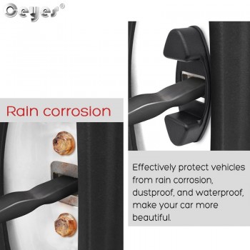 Ceyes Protect And Decor Car Styling For Toyota Rav4 Land Cruiser Corolla Chr Yaris LC200 Buckle Door Lock Stopper Limiting Cover