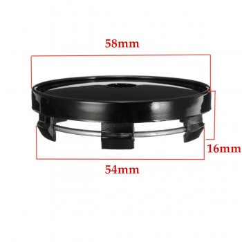 4pcs 60mm Universal Car Wheel Center Hub Cap Cover Wheel Dust-proof Badge Emblem 65/55mm for VW/Audi/Peugeot