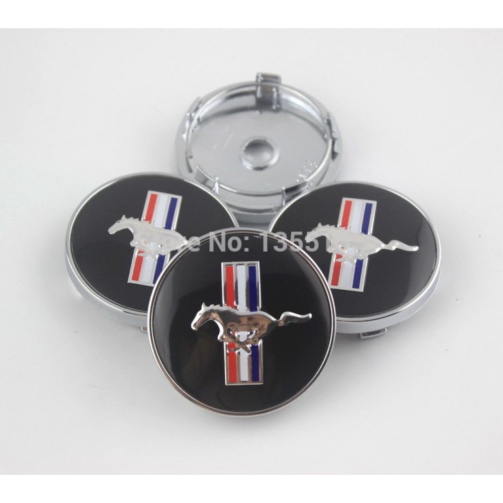 4pcs 60mm Mustang Wheel Center Hub Cap/Cover DHL Free Shipping